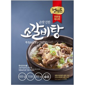 초원식품 정성온 소갈비탕 600g, 20개