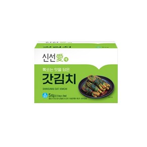 신선애 갓김치 5kg, 1개