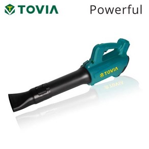 T TOVIA 21V 브러시리스 무선 전기 잎 송풍기 460CFM 120MPH 정원 Makita 배터리 용 흡입 잎 집진기, 본품, 1개