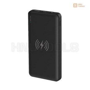 벡셀 고속충전보조배터리 무선 BPB-105BK 10 000mAh, 1개