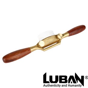 [LUBAN] 루반 황동 스포크 쉐이브(훑이기 남경대패), 1개