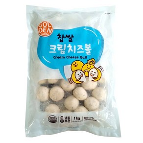 [141] 골든 찹쌀크림치즈볼 (생지) 1kg, 1개