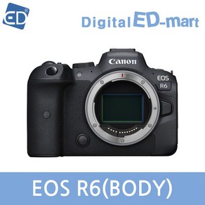 [캐논 정품] EOS R6 / 미러리스카메라/ED, 01 EOS R6 /풀바디