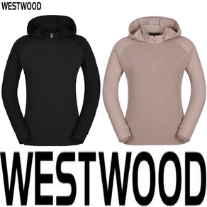 웨스트우드 WESTWOOD 우먼 소프트 후드 집업 티셔츠(여자 가을 봄 후드 티)N3/312