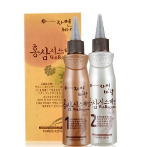 자연바람 홍삼 시스테인 펌제 1 2제120ml 웨이브파마약 파마약, 1개, 120ml