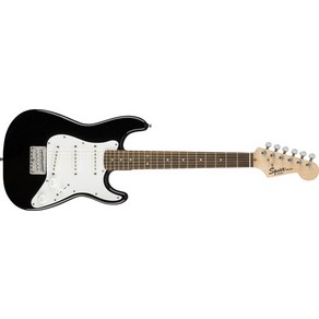 Squier by Fender 일렉트릭 기타 Mini Strat Laurel Fingerboard Black