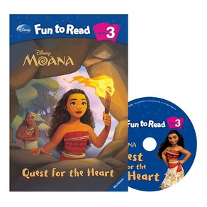 Disney Fun To Read set 3-22 Quest fo the Heat (Moana) (Book+WB+Audio CD)