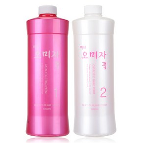 DK코스메틱 스피드 앤 볼륨업 펌 파마약 1제 1000ml + 2제 1000ml, 1세트