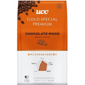 UCC GOLD SPECIAL PREMIUM 볶은콩 초콜릿 무드 AP 150g 117911, 1개