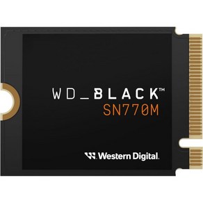 휴대용 게임 장치용 WDBLACK 2TB SN770M M.2230 NVMe SSD 최대 5150MBs 속도 TLC 3D NAND 스팀 데크 및 마이크로소프트 표면에 탁월 WDB, 500GB, 1개