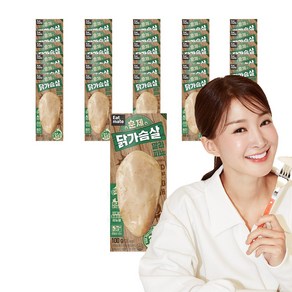 잇메이트 훈제 닭가슴살 할라피뇨맛 100gX30팩(3kg), 30개, 100g