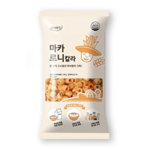 우리식품 마카로니 스낵 160G