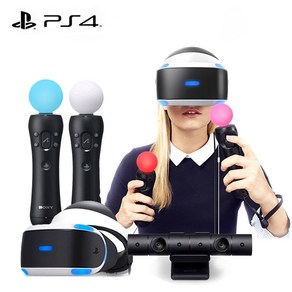 소니 PS4 VR 3번세트 (VR+카메라+무브 컨트롤러).