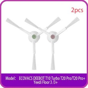 Ecovacs DEEBOT T0 터보 T20 Po T20 Po Yeedi 플로어 3 3 Station 스테이션 로봇 진공 청소기 예비, 2개