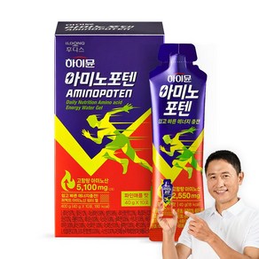 일동후디스 하이뮨 아미노포텐 아미노산 2550mg 에너지젤 파인애플맛, 400g, 1박스