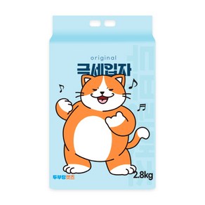 두부랑캣츠 극세입자2.8kg/고양이모래 응고탈취 30%UP, 1개