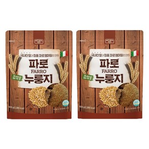 고대곡물 파로 누룽지, 600g, 2개