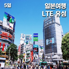 플라잉비 소프트뱅크 일본유심 매일 LTE 1GB 데이터전용, 5일, 1개