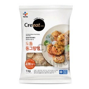 CJ 크레잇 도톰동그랑땡 1kg, 1개