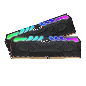 OLOy DDR4 RAM 16GB 2x8GB Black Owl Aua Sync RGB 2666MHz CL19 1.2V 288핀 데스크탑 UDIMM MD4U0826190BHJD, 16GB (8GBx2)_올빼미  블랙 부엉이, 올빼미, 2개