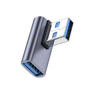 JA122 USB 3.1 Gen2 A타입 연장 젠더 10Gbps 90도꺾임