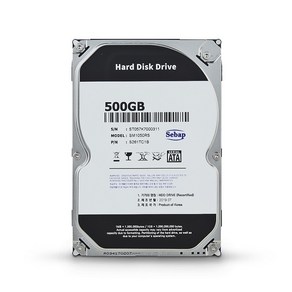 [SEBAP] Amigos HDD 500GB SM1050RS (3.5HDD/ SATA3/ 7200pm/ 32MB/ PMR/ 리퍼비시), 선택1