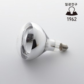 일광전구 보온등 경질유리 열전구 보온램프 열등 적외선램프 난방전구 185W 250W 375W, 1개