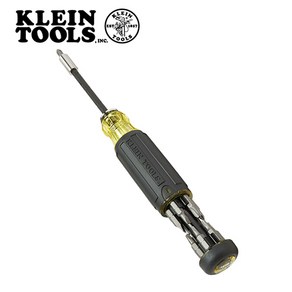 Klein Tools 클레인 툴스 32303 만능 드라이버 멀티 비트 드라이버 길이 조정 가능, 1개