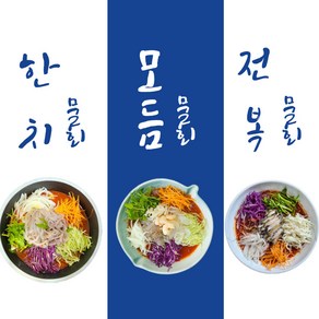 시원한 한치 전복 모듬물회 1-2인분 밀키트, 1개