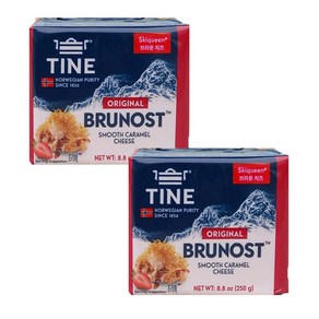 티네스키퀸 오리지널 브라운치즈 250g, 2개