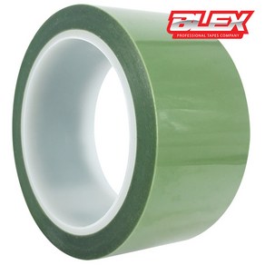 BLEX 내열 실리콘 테이프 녹색 0.06T x 50mm 50M