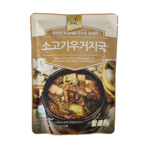 차오름푸드 소고기우거지국 500g 실온 레토르트 즉석 간편