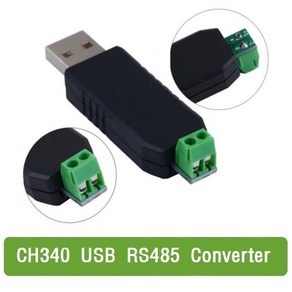 W086 CH340 USB RS485 컨버터 아답터, 1개