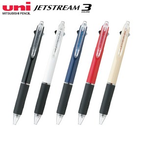 유니 제트스트림 2+1 MSXE3-500 멀티펜 볼펜 2색 + 샤프 0.5mm 무료레이저각인, 1개, 0.5mm 레드