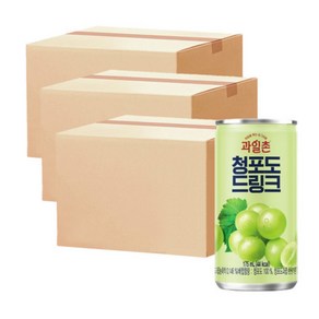 해태 과일촌 청포도 175ml x90캔, 90개