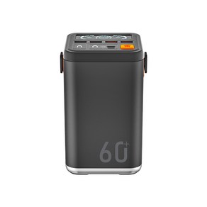 라플루 고속충전 대용량 보조배터리 60000mAh 차박 캠핑용 멀티단자