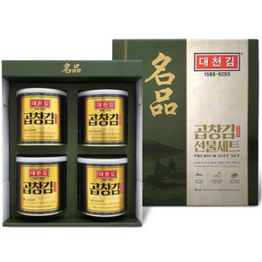 대천김 곱창 캔김 4p, 30g, 1세트