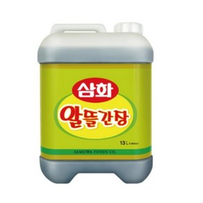 삼화식품 알뜰간장, 2개, 13L