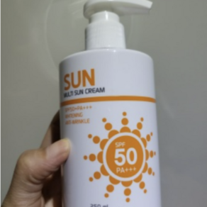 FOODAHOLIC 푸드어홀릭 멀티 선크림 250ml SPF50 썬크림 푸드어홀릭선크림 푸드어홀릭썬크림 푸드선크림 멀티선크림 멀티썬크림, 1개