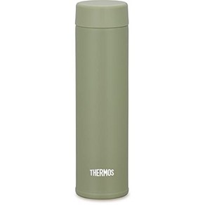 써모스 THERMOS 진공 단열 휴대용 머그잔 텀블러 120ml 5컬러 JOJ-120, 카키, 1개