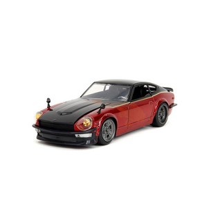 분노의 질주 빠른 X 1:24 1972 Datsun 240Z 다이캐스트 자동차 어린이 및 성인용 장난감 147897, 분노의 질주 빠른 X 1:24 1972 Datsun 2