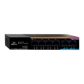 넥스트유 4포트 POE+ 60W 2포트 Uplink TP 스위치 허브 NEXT-POE606F, 1개