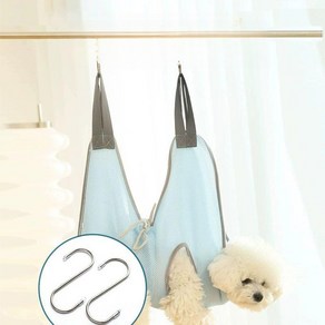 강아지 매달기 이발 손질 초소형 미용 두꺼운 애완동물, 소형-2~4.5kg, 1개, 일반 두꺼운형-다목적 사용