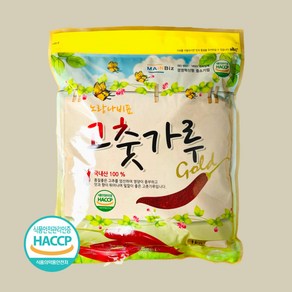 국산 고춧가루 24년 햇 고추가루1kg 김장고추가루 보통맛, 1개, 1kg