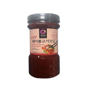 청정원 고추장 돼지불고기 양념 840G / 대상, 1개