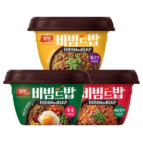 양반 비빔드밥 (컵)매운참치 2개+돌솥 2개+불고기 2개 (총 6개), 272.5mg, 6개