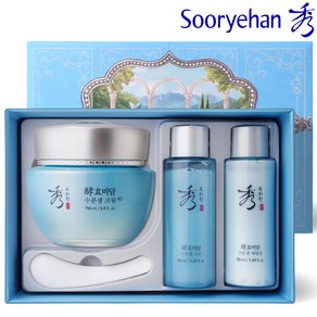 수려한 효비담 수분샘 크림 AD 대용량 특별 기획세트 (크림 150ml+토너 50ml+에멀전 50ml)