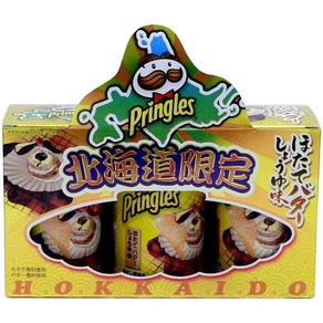 일본직발송 5. 【홋카이도 한정】 PRINGLES (프링글스) 가리비 버터 간장 맛 B07KSTT97H, 1세트