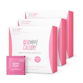 칼로바이 녹차카테킨+프로바이오틱스 다이어트식단 다이어트보조제 61.5g 3개