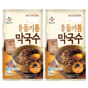 (냉장)[CJ제일제당]들기름막국수2인분, 356g, 2개